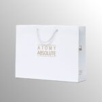 Atomy Absolute Beyaz Karton Çanta